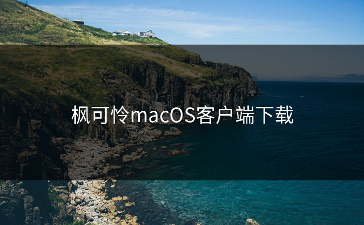 枫可怜macOS客户端下载